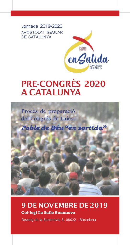 Convocatòria trobada Catalana d’AS, 9 de novembre 2019 al Col·legi La Salle Bonanova