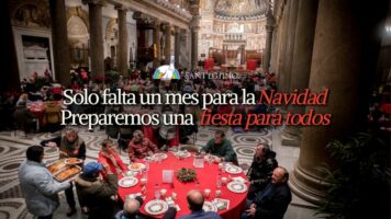 Sant'Egidio: Nadal amb els pobres