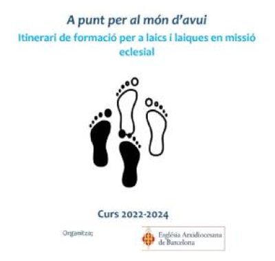 PLA DE FORMACIÓ LAÏCAL «Itinerari»