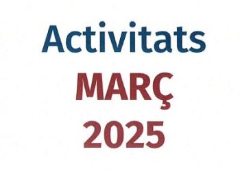 LLUÏSOS D’HORTA – Activitats Març 2025