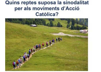 Quins reptes suposa la sinodalitat per als moviments d’Acció Catòlica?