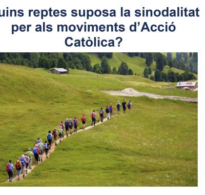 Quins reptes suposa la sinodalitat per als moviments d’Acció Catòlica?